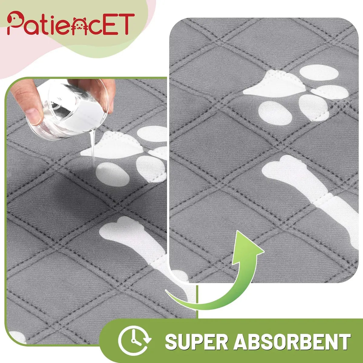 Pet Drying Mat — Quick-Absorb Microfibre Dog & Cat Bath Mat