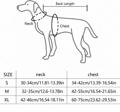 Backpack harness for dogs with lead