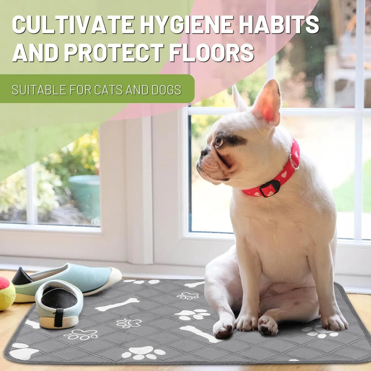 Pet Drying Mat — Quick-Absorb Microfibre Dog & Cat Bath Mat